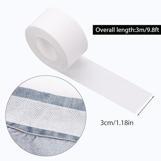 8 متر لفائف لاصقة لحماية ياقات الملابس من العرق، وسادات لاصقة ذاتية التثبيت